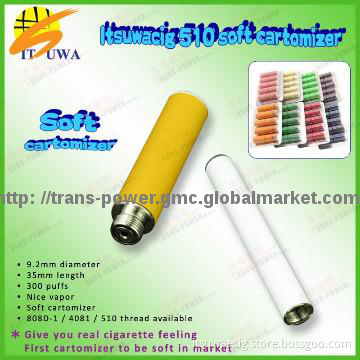 soft tube Disposable 808d cartomizer Disposable e-cigarette